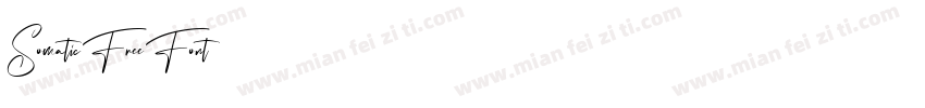 Somatic Free Font字体转换